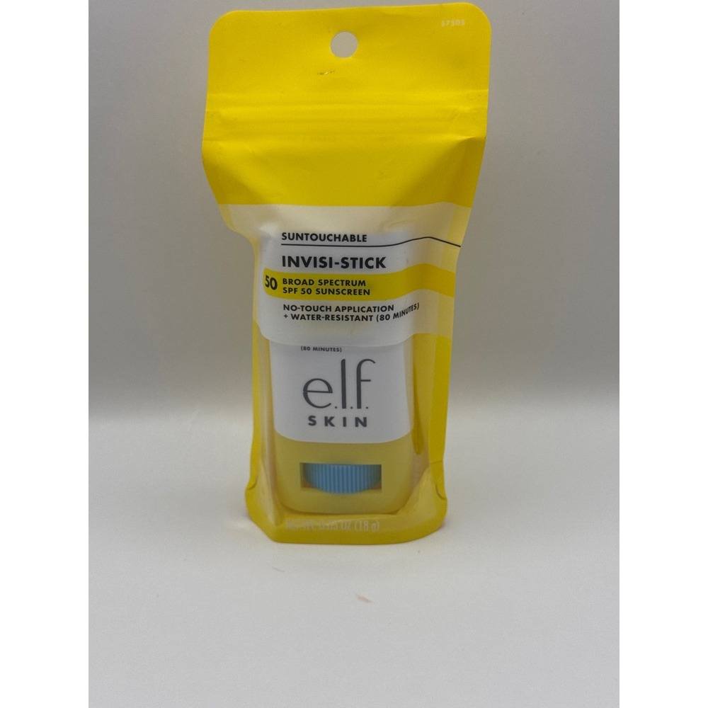 Elf Suntouchable Invisi Stick SPF 50 Sunscreen Broad Spectrum BRAND NEW